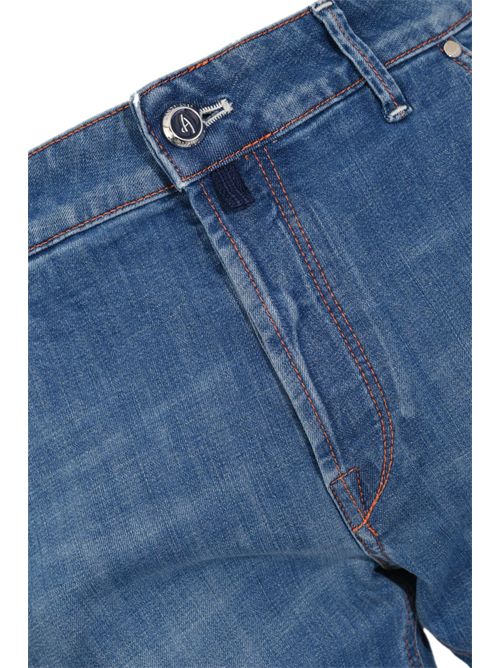 Jeans Parma in denim di cotone stretch HAND PICKED | PARMAC_03459  W2002_Lav. 2